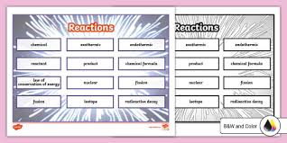 Science Reactions Voary Mat For