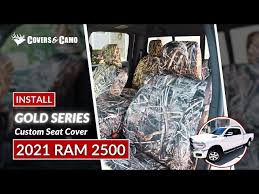 2021 Ram 2500 Seat Cover Installation