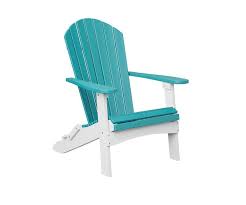 Poly Adirondack Chair Aruba Blue