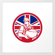 British Artisan Cheese Maker Union Jack