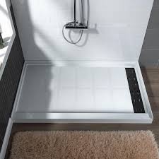 Alcove Solid Surface Shower Pan Base