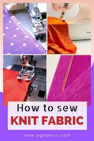 How To Sew Knit Fabric 23 Expert Tips