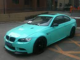 Mint Green Bmw E92 M3 Spotted In China