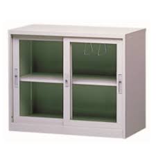 Cabinet With Sliding Glass Door 2