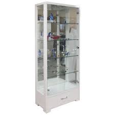 White Display Cabinets Livingstyles