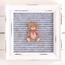 Teddy Bear Letter Board Icon And