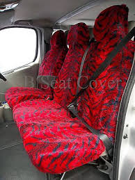 Vw Lt35 Van Seat Covers Burgundy