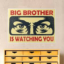 Wall Sticker Big Brother Is Watching