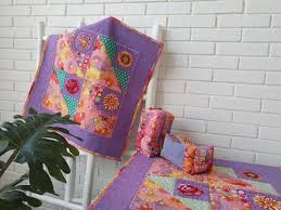 Kaffe Fassett Embroidery Flower Quilt