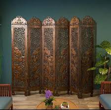 Boho Room Divider Elephant Folding