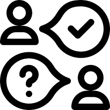 Quiz Basic Rounded Lineal Icon