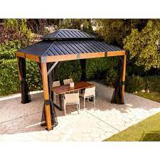 Rustproof Aluminum Framed Gazebo