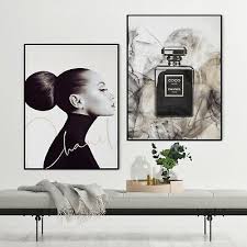 Set Of 2 Chanel Prints Chanel Wall