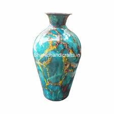Shahidhandicrafts Metal Flower Vases