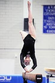 balance beam exercise