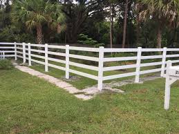 Vinyl Fences H Y Fence Sarasota