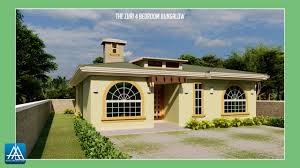 The Zuri 4 Bedroom Bungalow House Plan