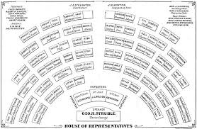 Of Representatives Seating Chart Detail