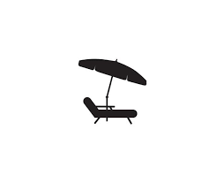 Deck Chair Umbrella Summer Beach