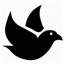 Bird Fly Small Sparrow Icon