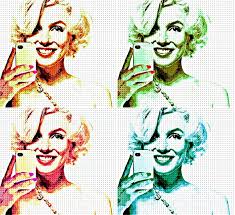 Digital Art Marilyn Monroe Popart