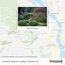 To Portland Japanese Garden By Bus