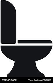 Seat Toilet Icon Design Template