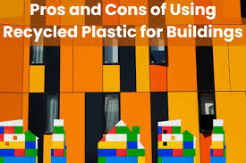 using recycled plastic for buildings