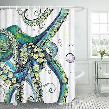 Bathroom Shower Curtain Colorful