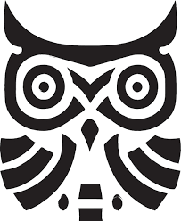 Vector Owl Icon With Simplistic Design