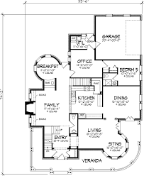 Victorian House Plan With 6 Bedrooms