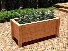 Diy Raised Planter Box Plans Garden