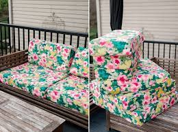 How To Re Cover Outdoor Cushions A