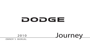 2010 Dodge Journey Owner S Guide
