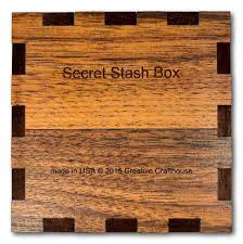 Secret Stash Box Wood Puzzle Box