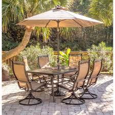 Hanover Monaco 7 Piece Outdoor Dining