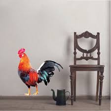 Rooster Wall Decal Sticker Rooster