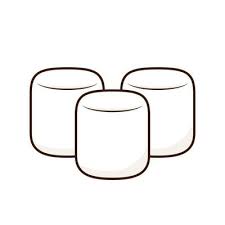 Marshmallow Vector Art Icons And