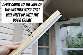 Installing Weather Stripping Around