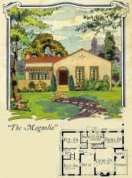 Spanish Style Plans 1900 To1935