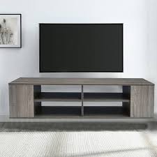 47 39 In Walnut Wall Mounted Tv Stand