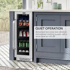 Whynter Bbr 638sb 12 Inch Built In 60 Can Undercounter Stainless Steel Beverage Refrigerator
