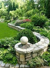 Stone Walls Garden Landscape Design