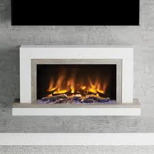 Pryzm Electric Fireplace Suite
