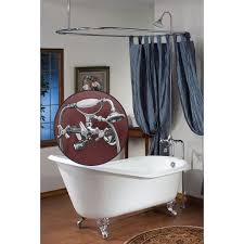 Clawfoot Tub Faucet With 24 X 42 Shower