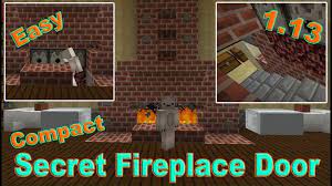 Fireplace Door To Secret Base