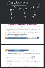 If A Quadratic Equation F X Ax2 Bx C 0