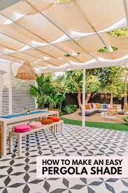 How To Make A Pergola Shade Studio Diy