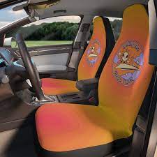 Groovy Good Vibe Car Seat Covers Set Of