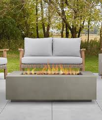 Rectangle Aegean Gas Fire Pit